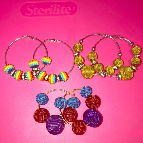 3 EARRING BUNDLE - Picture 1 of 4